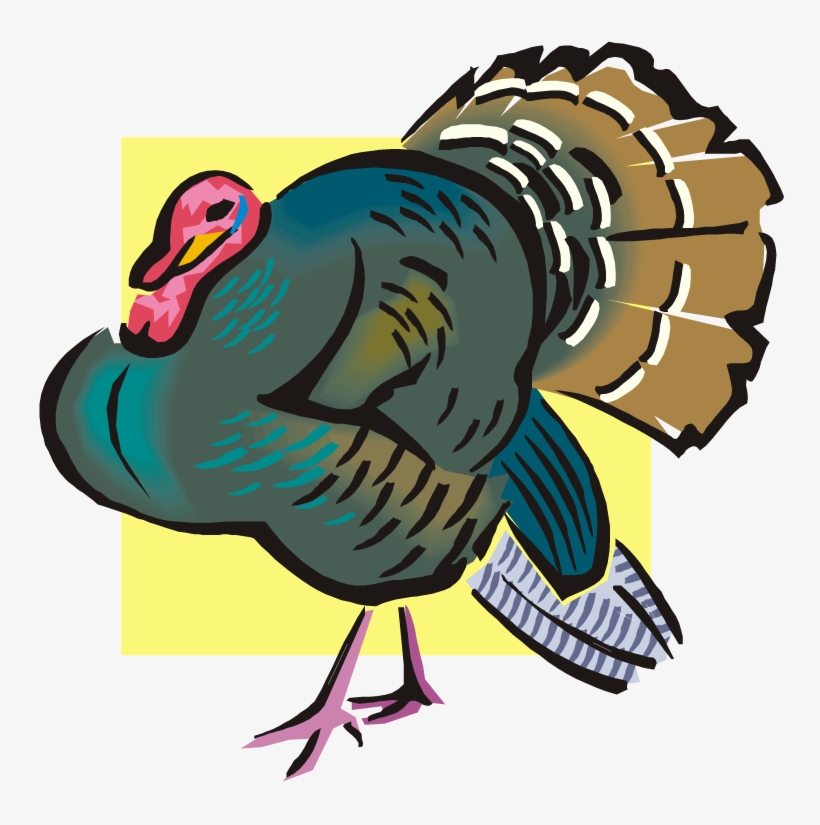 Vector Black And White Download Free - Turkey Meat, transparent png