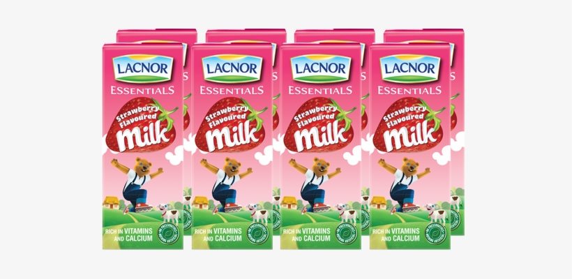 Lacnor Strawberry Milk, transparent png