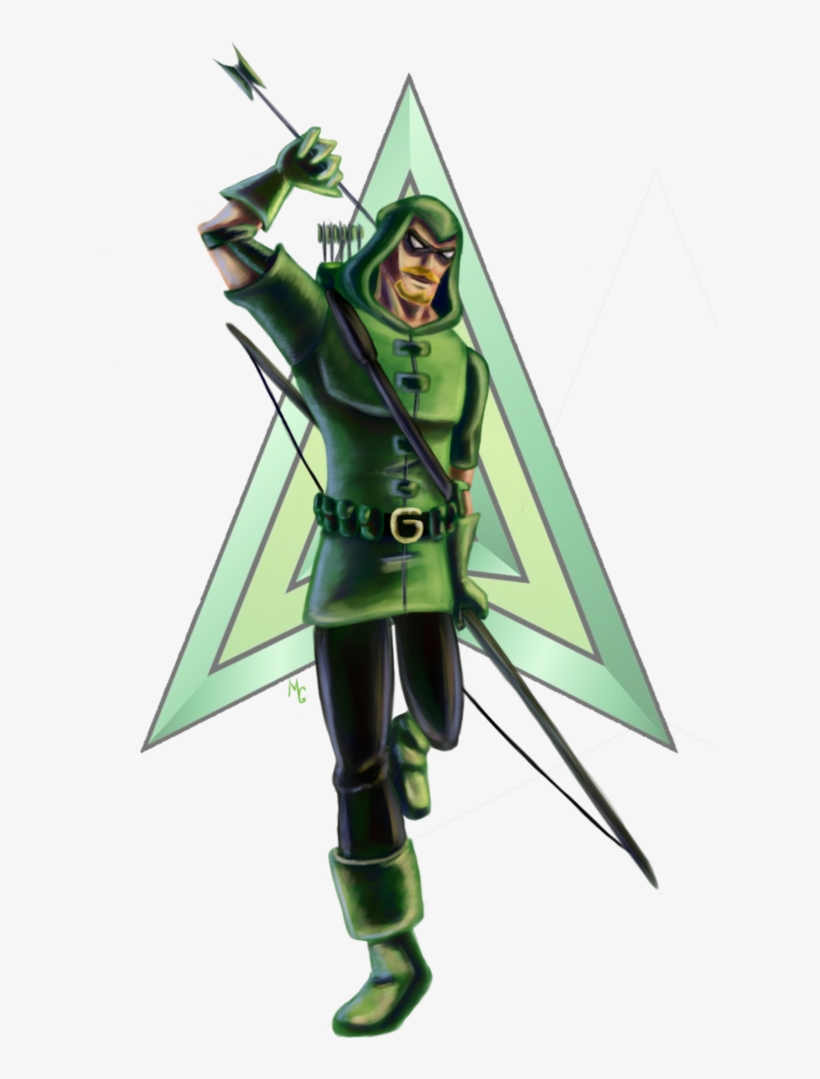 Dc Green Arrow Png Image Free Download - Green Arrow Comics Png, transparent png