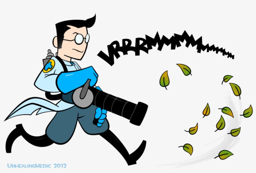 Then Of Course I Need To Create A Sprite Of Player - Leaf Blower Man Cartoon, transparent png
