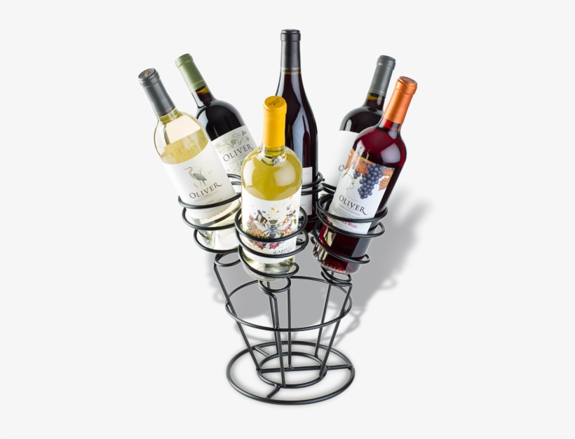Bottle Bouquet - Black - Oliver Winery, transparent png