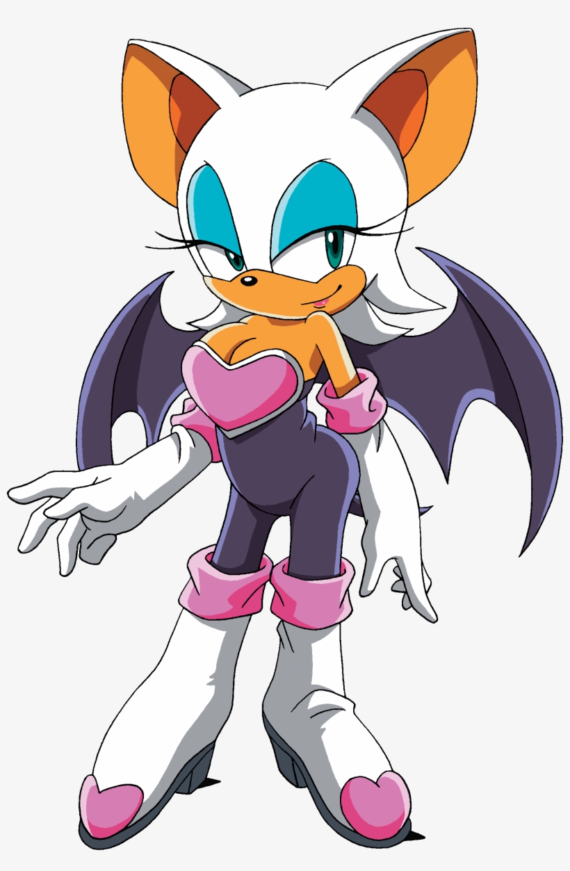 Rouge The Bat - Rouge The Bat Body, transparent png