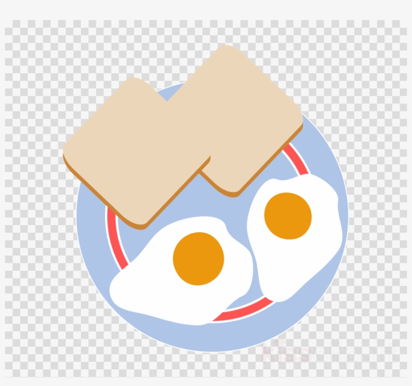 Eggs And Toast Clipart Toast Breakfast Fried Egg - Sad Emoji Ios Transparent, transparent png