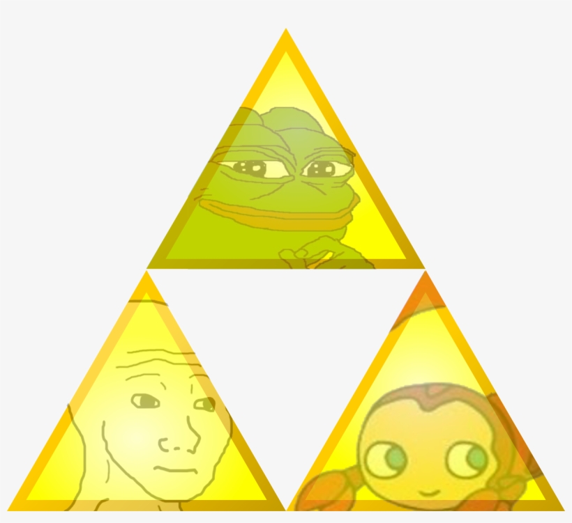 Comment Picture - Zelda Tri Force, transparent png