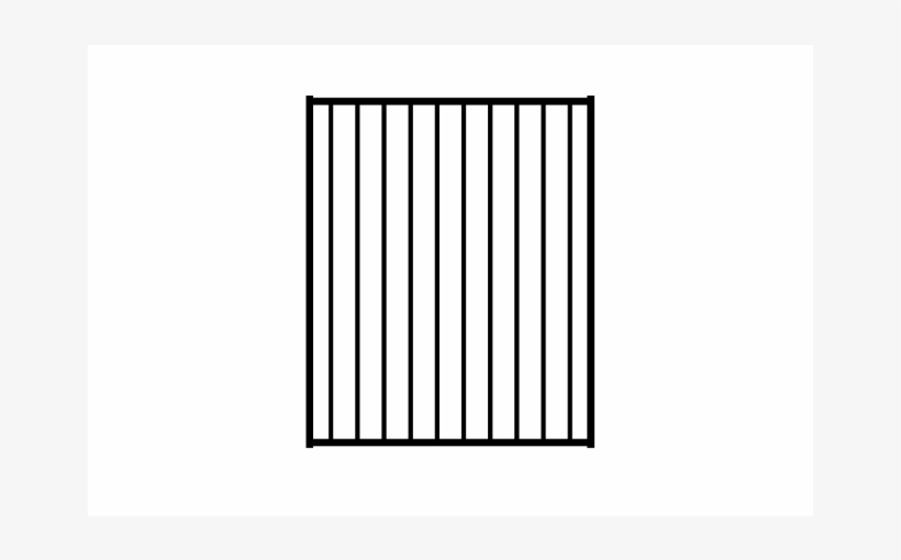 Aluminium Fencing - Fence, transparent png