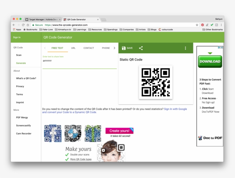This One Generates Qr Code Based On What You Type - Qr Code, transparent png