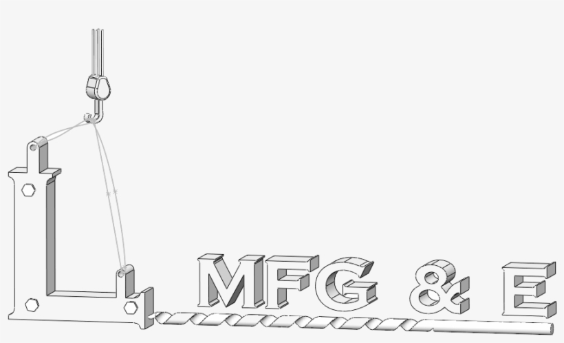 Lme Crane Hook Logo Rev - Technical Drawing, transparent png