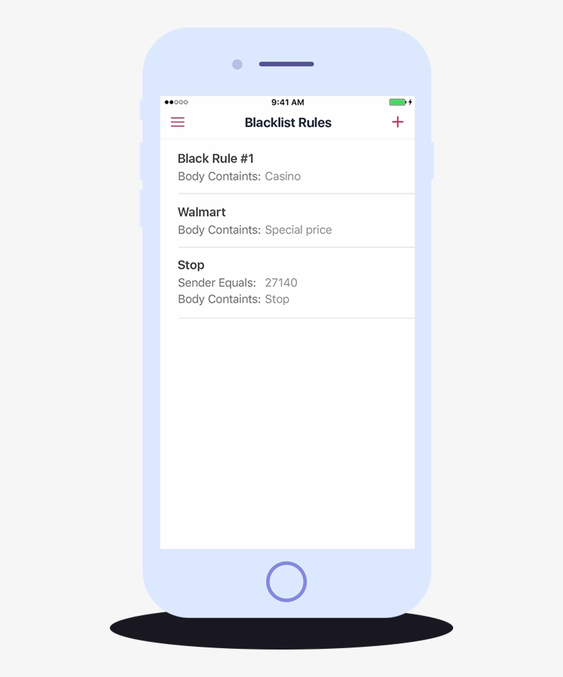 Text Message Blocker App Spamhound, transparent png