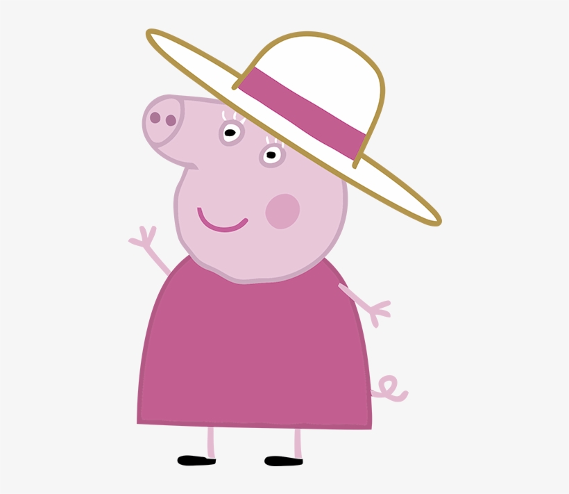 Abuela Pig Png - Abuela De Peppa Pig, transparent png