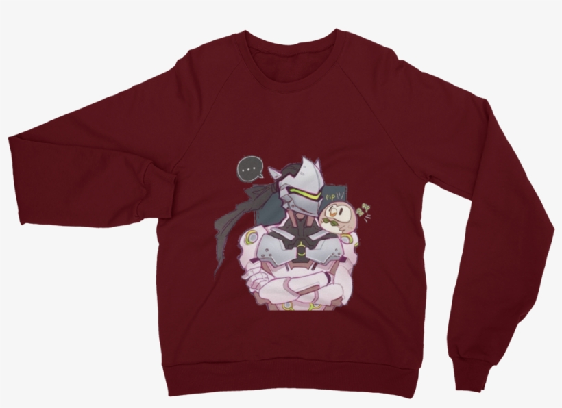 Genji And His Rowlett - My Scary Photographer Costume Sweatshirt - L Military, transparent png