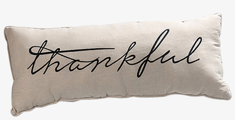 Thankful Pillow, transparent png