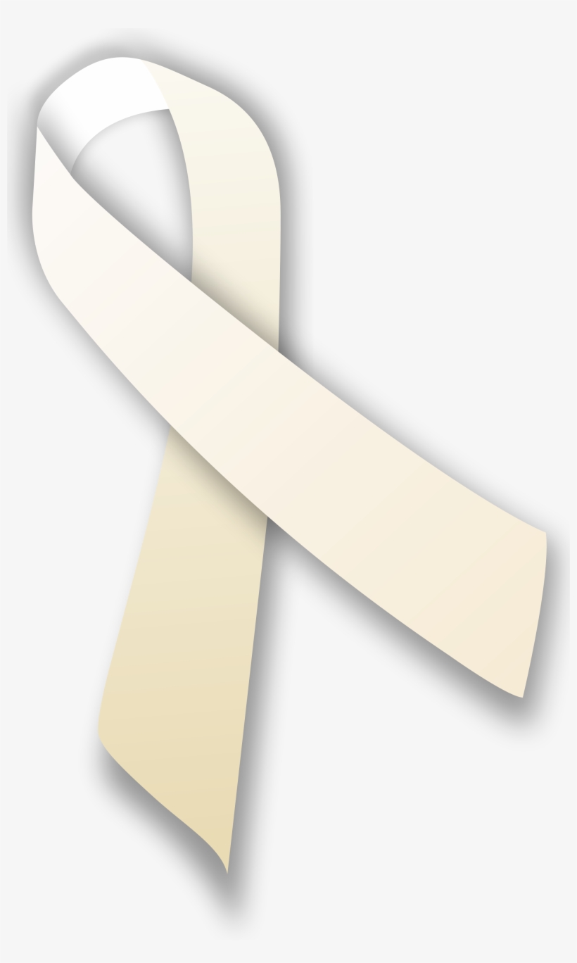 Open - Cream Ribbon, transparent png