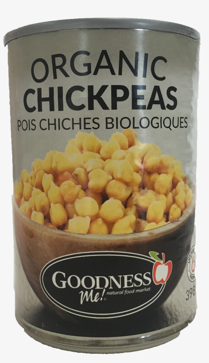 Goodness Me - Organic Chickpeas - 398 Ml - Goodness Me, transparent png