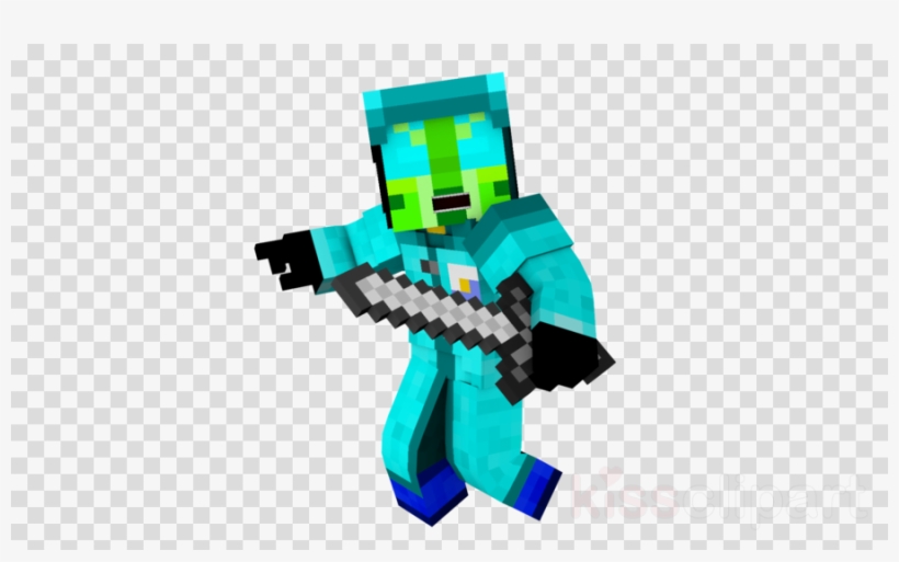 Minegreft Render Clipart Minecraft Diamond Sword Video - Five Nights At Freddy's Bonnie Animatronic, transparent png