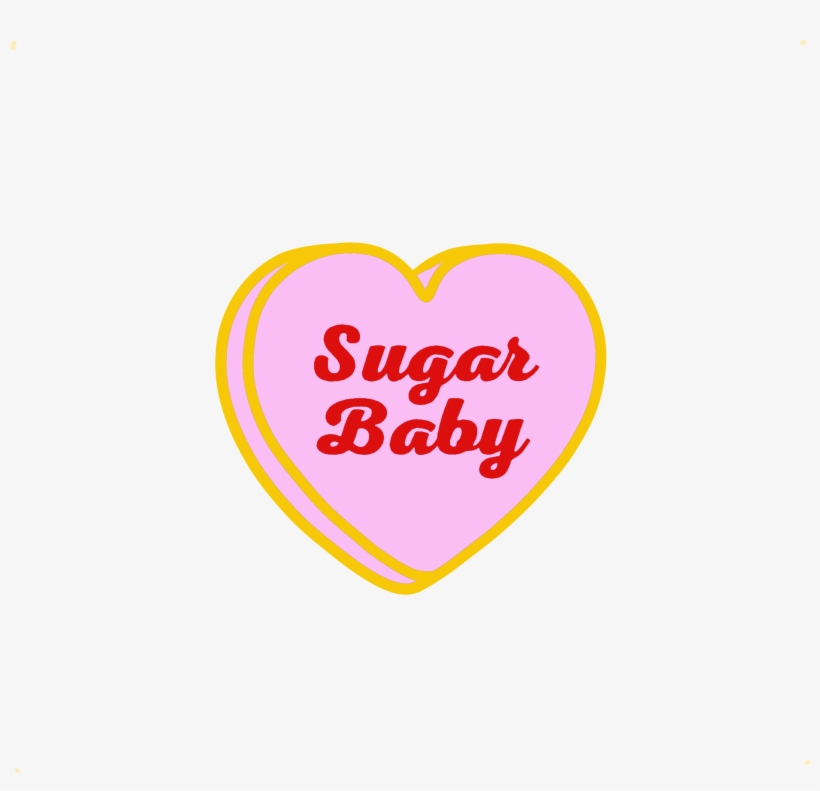 Sugar Baby Candy Hearts Pin - Candy, transparent png