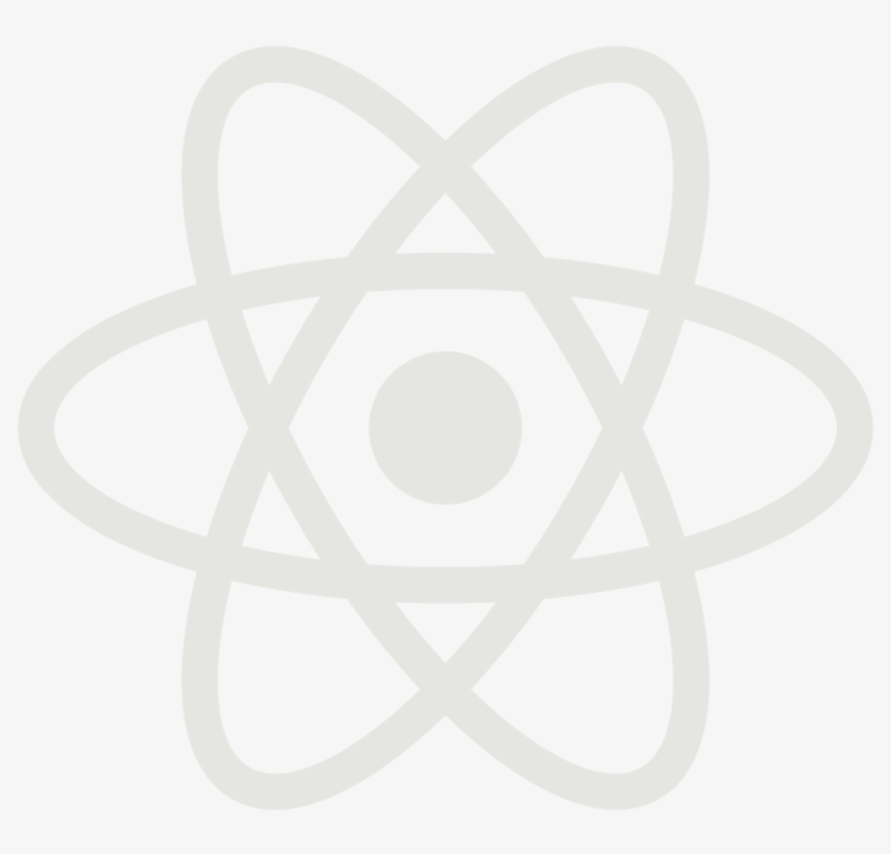 Currently, We Are - React Native Logo White, transparent png