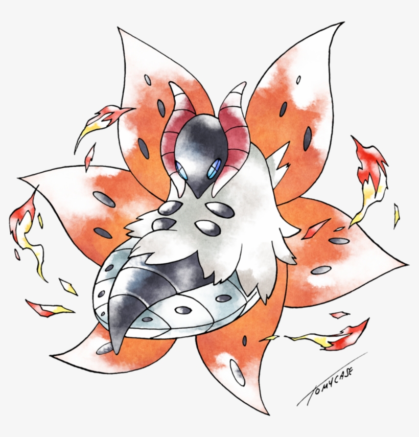 578kib, 903x885, Volcarona, transparent png