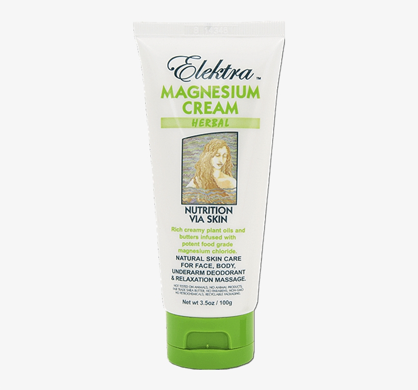 Elektra Magnesium - Elektra Magnesium Cream Herbal, transparent png