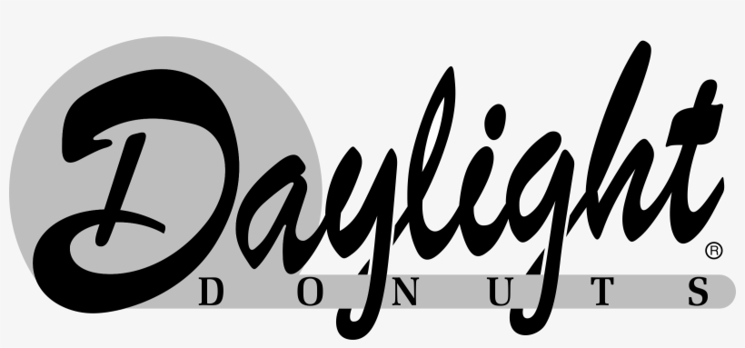 Daylight Doughnuts 2 Logo Png Transparent - Daylight Donuts, transparent png