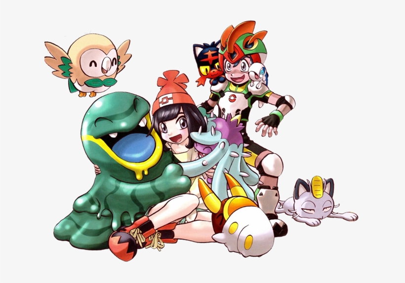 [ Img] - Pokemon Sun And Moon Manga, transparent png