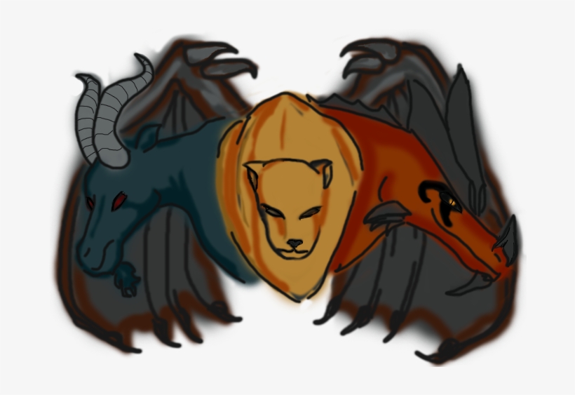 Clip Art Freeuse Chimera Drawing Steampunk - Illustration, transparent png