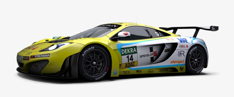 Mclaren Mp4 12c Gt3mrs Gt Racing - Mclaren 12c Gt3 Png, transparent png