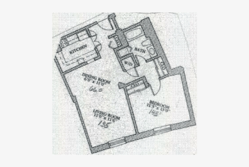 1 Bedroom 1 Bathroom Apartment For Rent At Guilford - Guilford Manor Apartments, transparent png