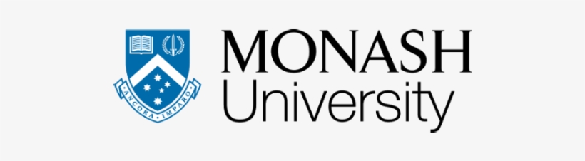 Black Monash University Logo, transparent png