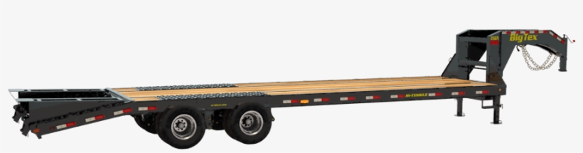 Big Tex 25gn Hd Tandem Dual Axle Gooseneck Trailer - Trailer, transparent png