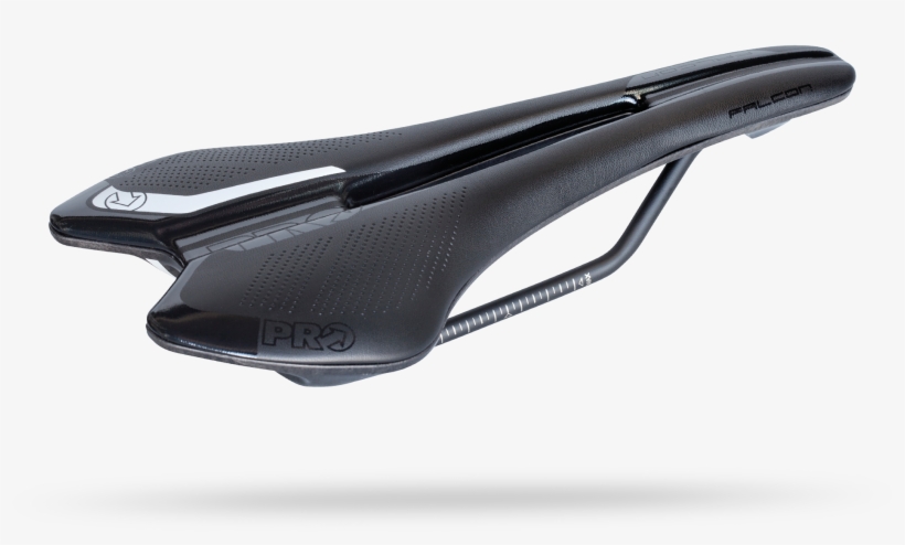 Stainless - Pro Falcon Anatomic Fit Hollow 152mm Saddle Black, transparent png