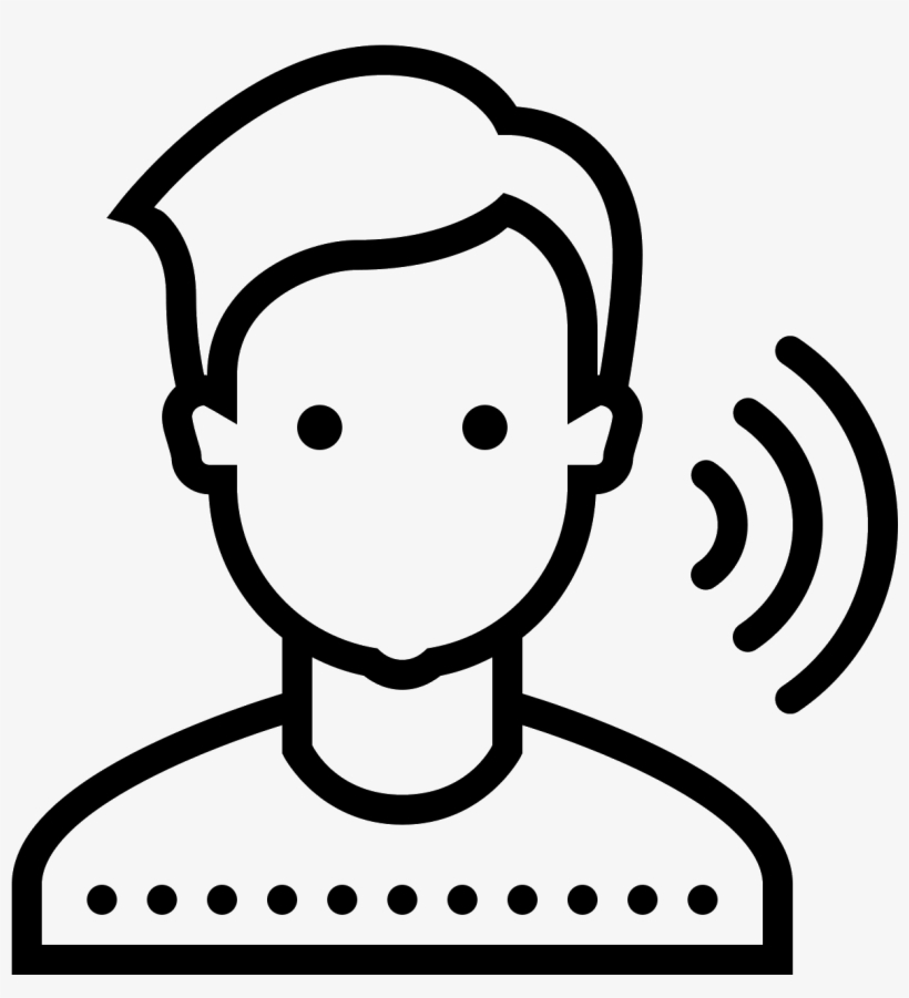 Voice Recognition Icon - Listening Icon, transparent png