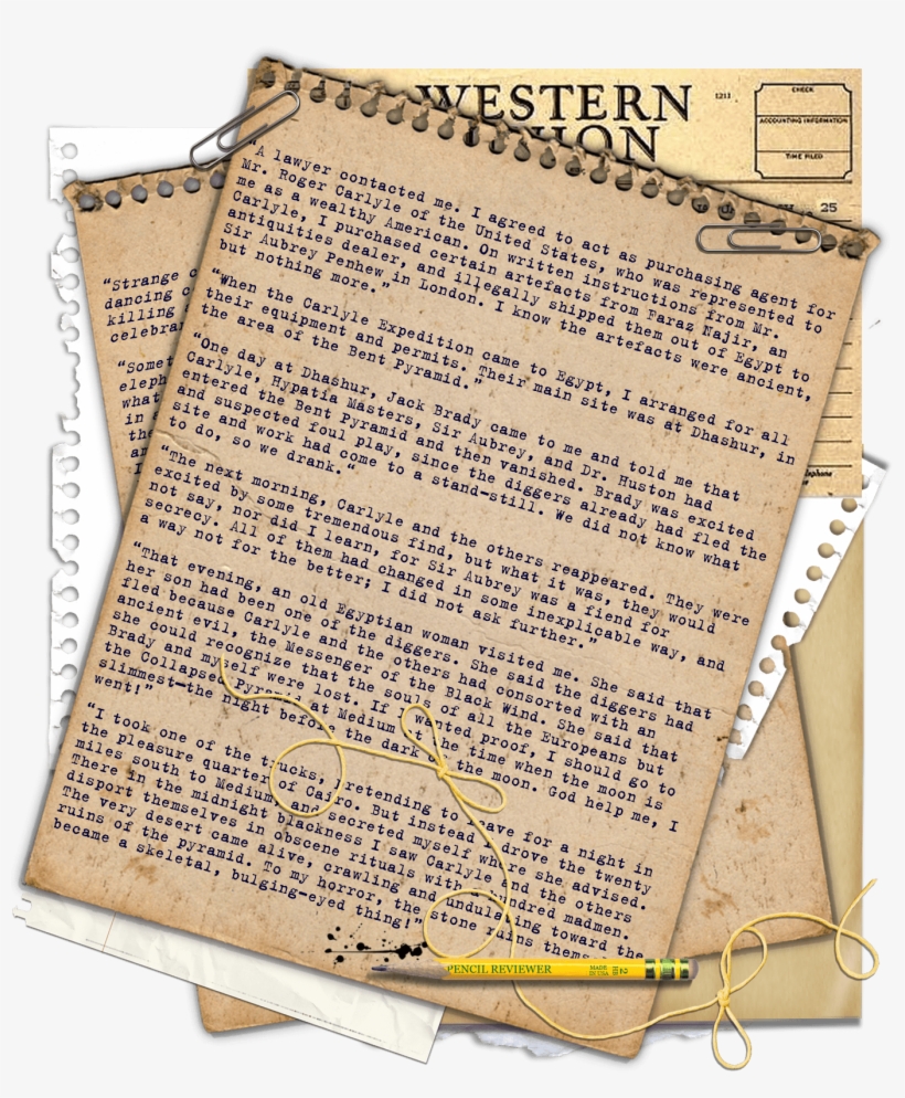 Warren Besart's Statement - Western Union Telegram, transparent png
