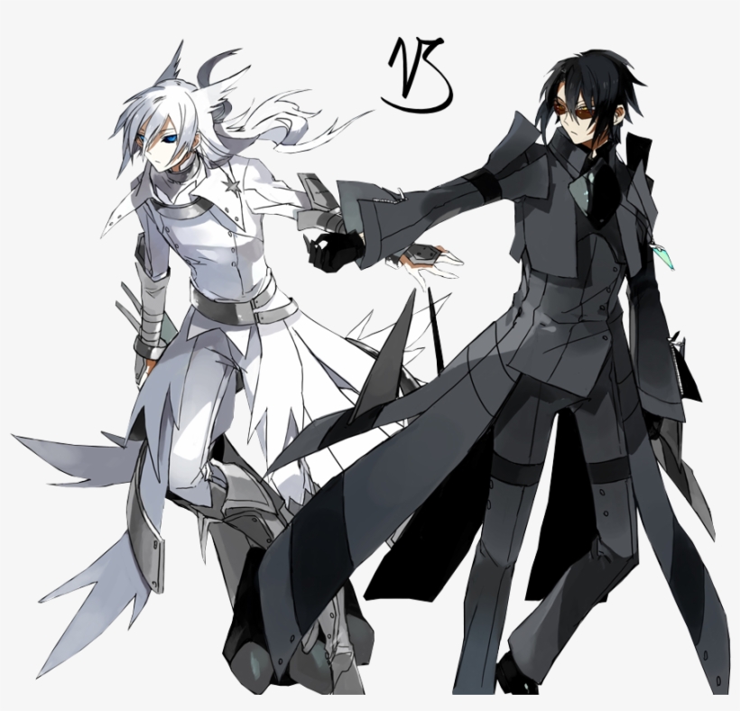 Reshiram Zekrom Gijinka Et Je Boude, transparent png