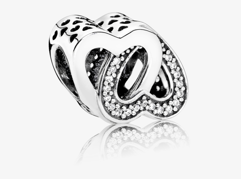 Wedding Ring Pandora Charm Luxury Beautiful New Charm - Pandora 791880cz Entwined Love Charm, transparent png