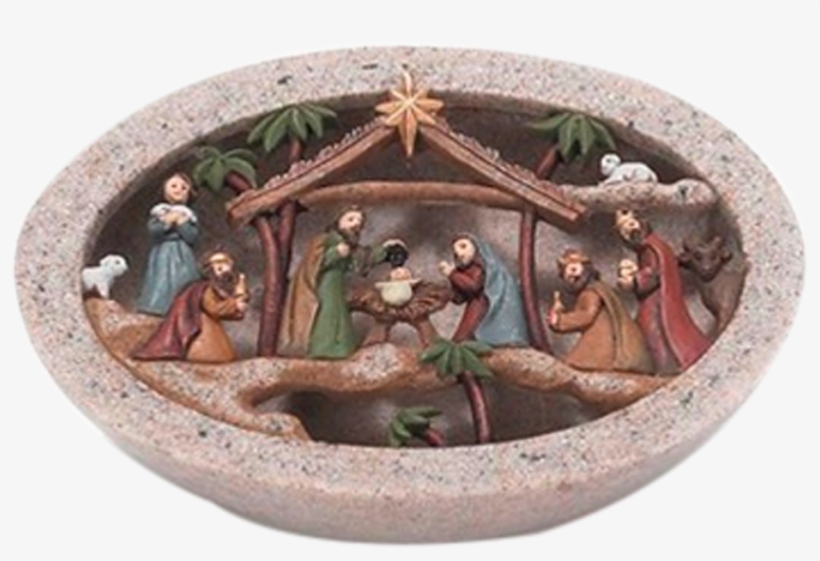 Stone Nativity - Natural Collectibles And Figurines By Dicksons - Natural, transparent png