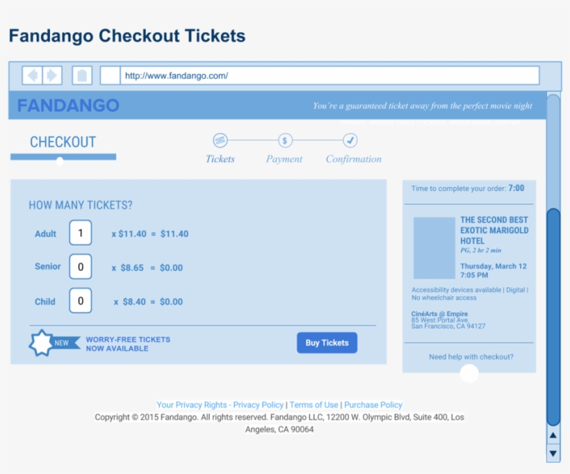 Fandango Check Out Tickets - Ticket, transparent png