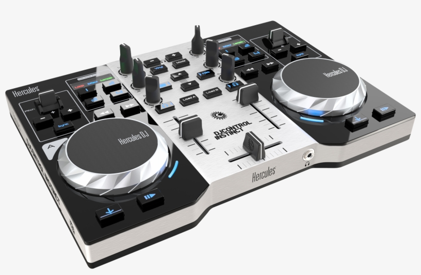Hercules Djcontrol Instinct S Series - Hercules Dj Control Instinct S Series Mixing Console, transparent png