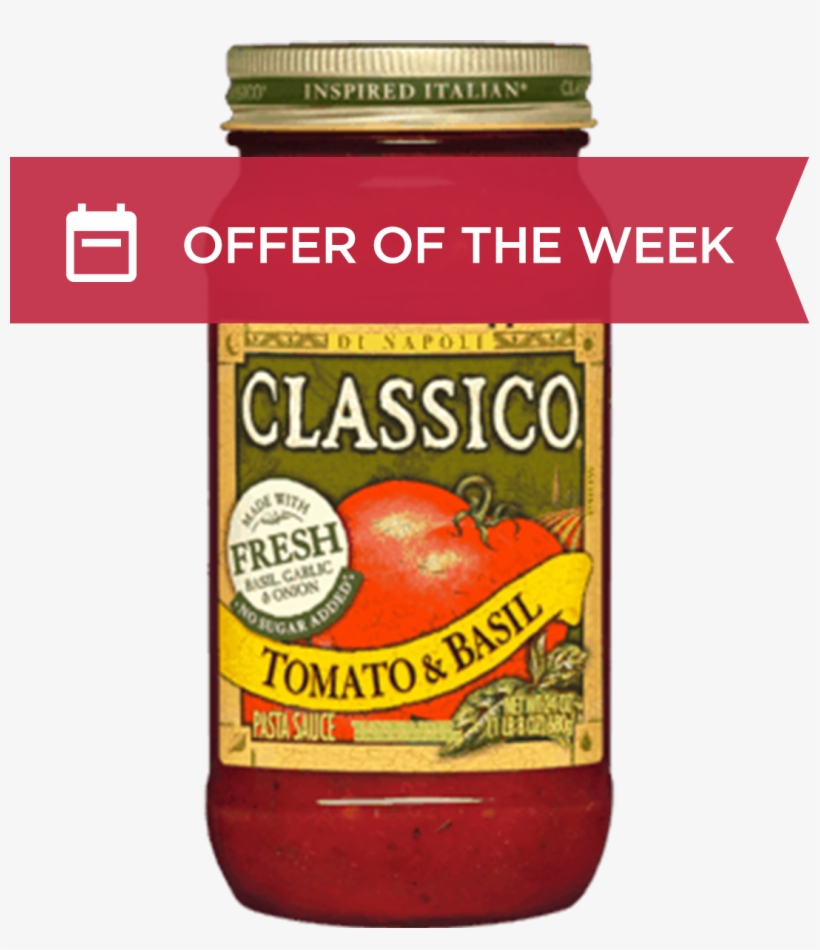 Classico® Pasta Sauce - Classico Pasta Sauce, transparent png