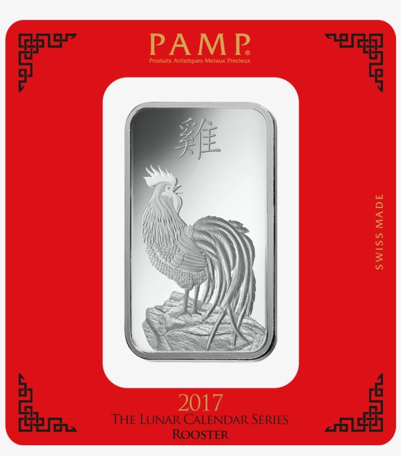 100 Gram Silver Bar - Pamp Lunar 1oz Silver Dog, transparent png