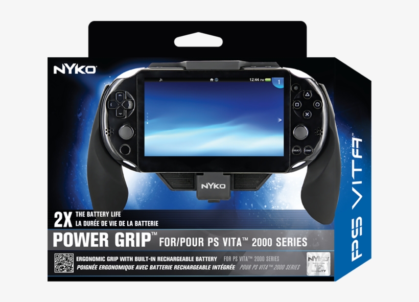Power Grip For Ps Vita - Nyko Power Grip External Battery Pack, transparent png