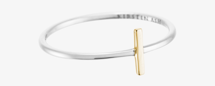 Tiny Bar Ring Image - Bangle, transparent png