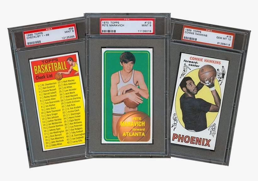J Jet J Collection - Connie Hawkins Autographed 1969-70 Topps 15 Autographed, transparent png