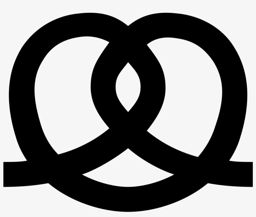 It Is An Icon Of A Pretzel, transparent png