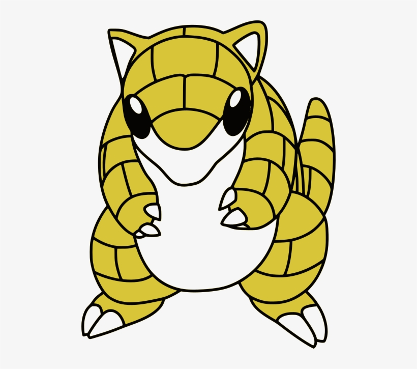 Sandshrew, Sandshrew - Pokemon Sandshrew, transparent png