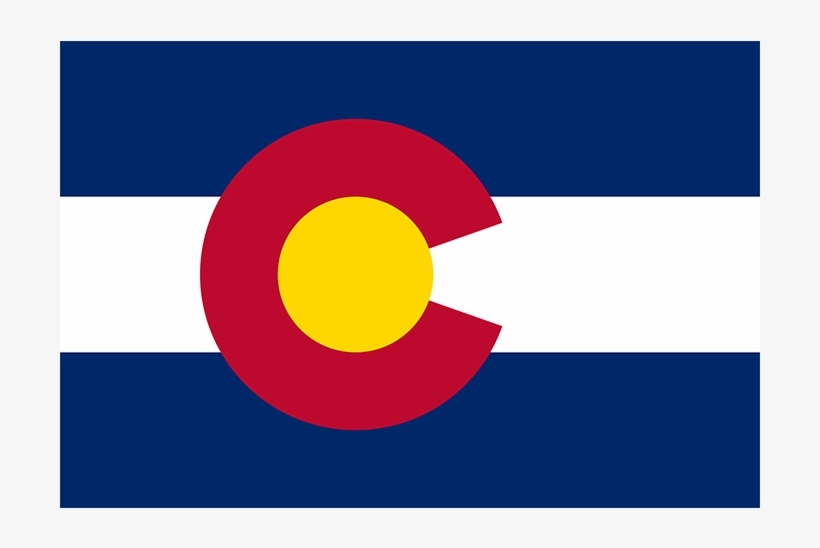 Colorado Flag And Map, transparent png