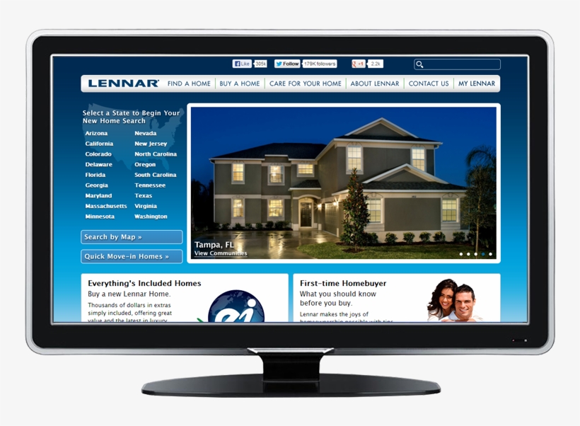 Goto Lennar - Com - Led-backlit Lcd Display, transparent png