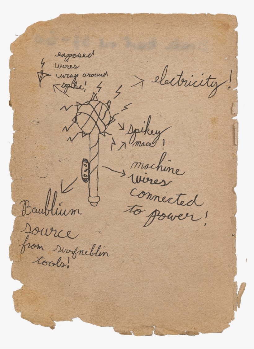 Zap Mace - Calligraphy, transparent png