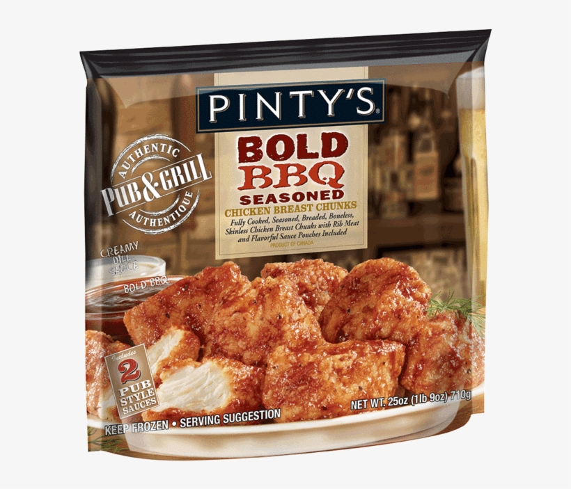 Pinty's P&g Bold Bbq Seasoned Chicken Breast Chunks - Pinty's Pub & Grill Pinty's Pub And Grill Honey, transparent png