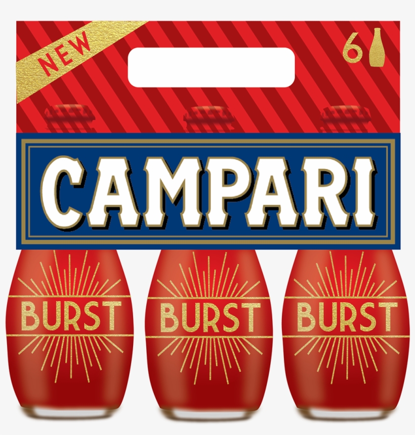Campari Burst Was Used For The Purposed Of A School - Campari Logo White, transparent png