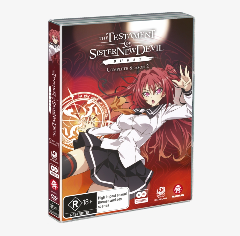 The Testament Of Sister New Devil Burst Complete Season, transparent png